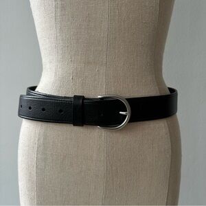 Madewell Leather Belt | Black | S